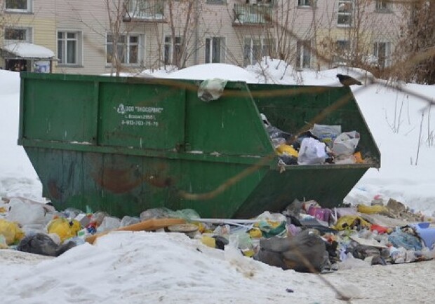 Удаленка затянулась: на Бабурке дети рылись в мусорном баке - фото: googlemaps.com