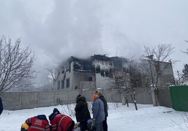 В каком состоянии пострадавшие при пожаре в харьковском доме престарелых. Фото: kh.dsns.gov.ua