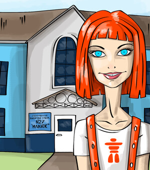 Первый поцелуй и выход на сцену: актриса Милла Йовович ходила в детский садик в Днепре