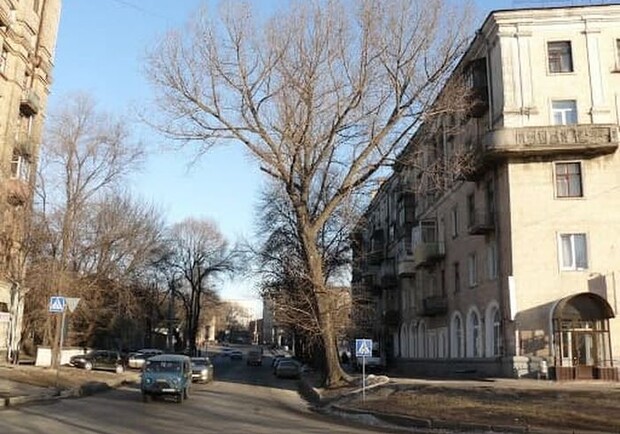 На Руставели запретили движение транспорта. Фото: streets-kharkiv.info