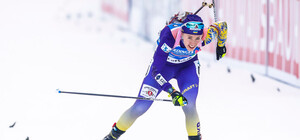 Хорошая стрельба: украинская биатлонистка Юлия Джима оказалась в ТОП-5 на Кубке мира