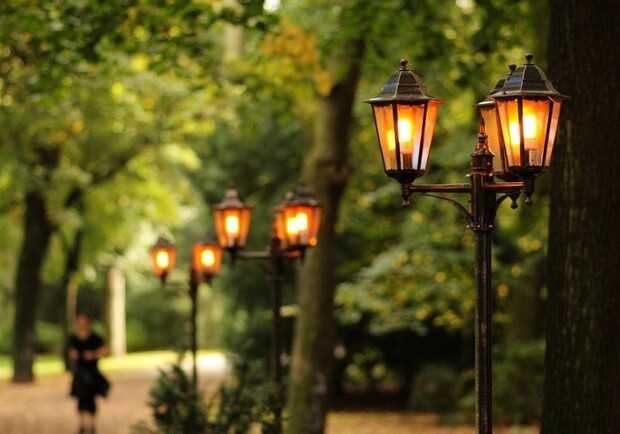 В Харькове мужчины украли фонари из парка. Фото:freepik.com
