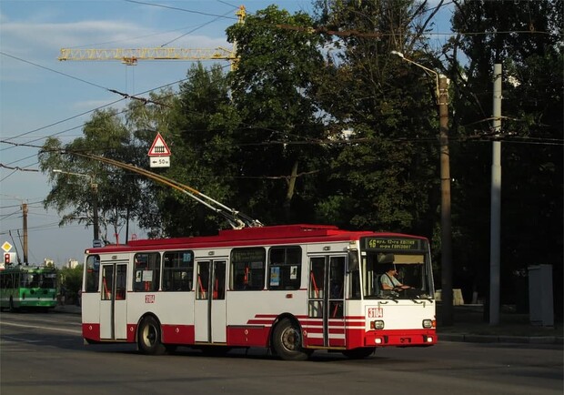 Троллейбус №46 пять дней не выйдет на маршрут. Фото: Харьков транспортный