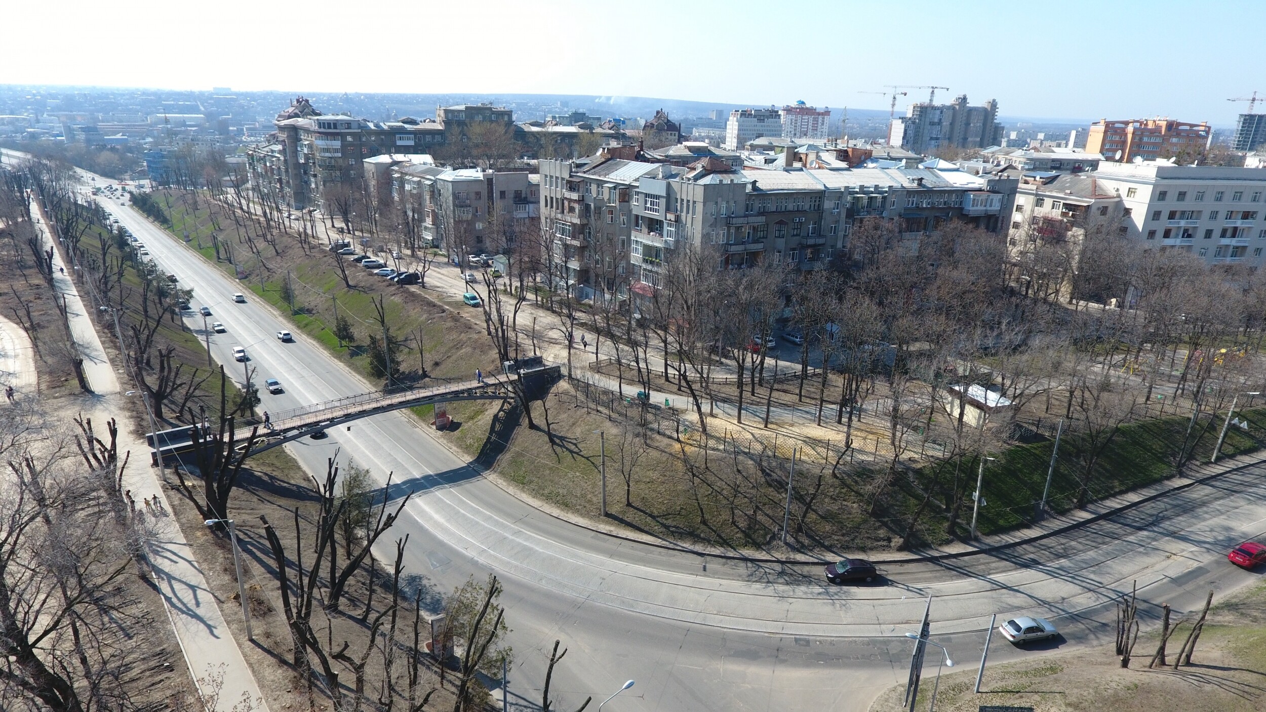 В Харькове из-за ремонта пешеходного моста перекроют улицу. Фото: stroyobzor.ua/