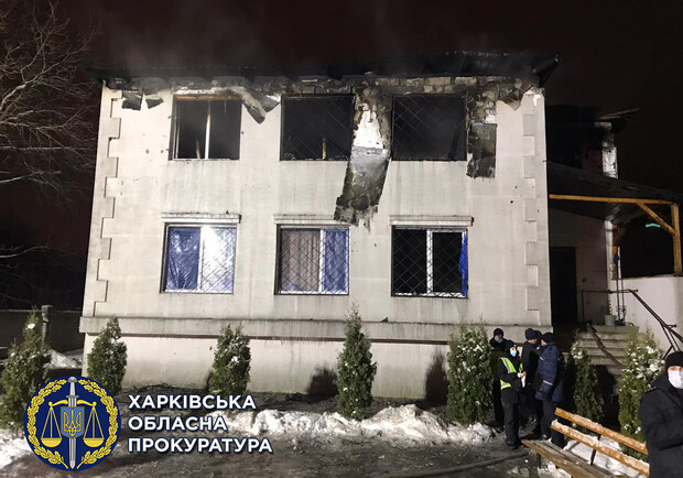 Дело о пожаре в доме престарелых передали в суд. Фото: прокуратура Харьковской области