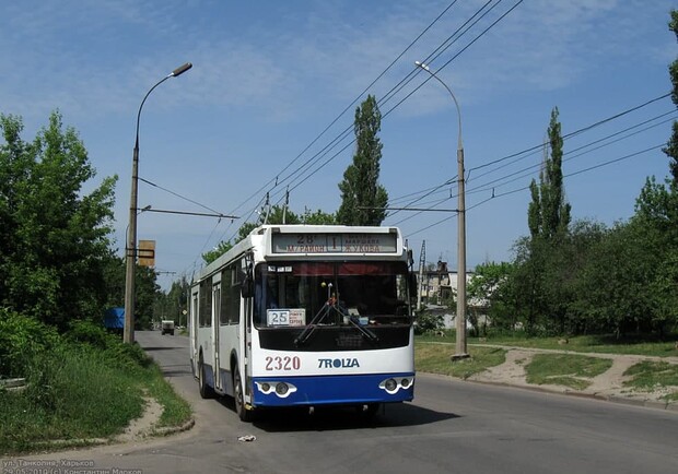 Улицы Танкопия и Куликовскую закроют для транспорта, троллейбус и автобус изменят маршрут. Фото: gortransport.kharkov.ua