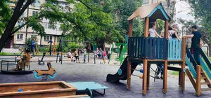 Дети оценили: на левом берегу появилась новая зона отдыха