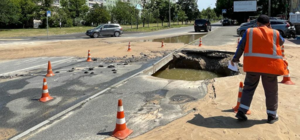 Лучше объехать: возле 