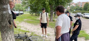 Сбили и бросили: в Полтаве нашли велосипедиста