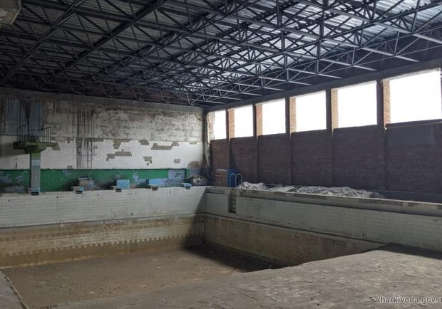 В Балаклее восстановят спорткомплекс с бассейном за 111 миллионов. Фото: kharkivoda.gov.ua
