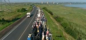 Крестный ход в Одессе: город парализовало в пробках