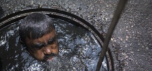 Жир забивает трубы: у соседей  