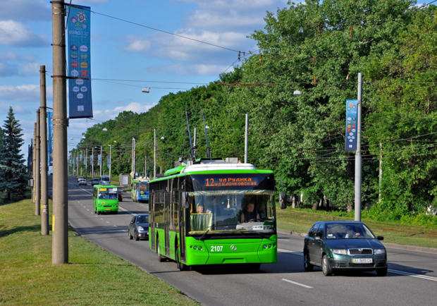 Троллейбус №12 временно изменит маршрут. Фото: gortransport.kharkov.ua