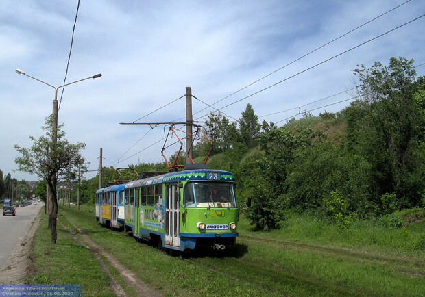 В Харькове трамваи №23 и 26 изменят маршруты 3 и 4 августа 2021.Фото: gortransport.kharkov.ua