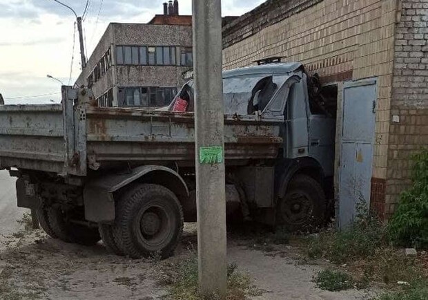 На улице Достоевского столкнулись два грузовика. Фото: 
