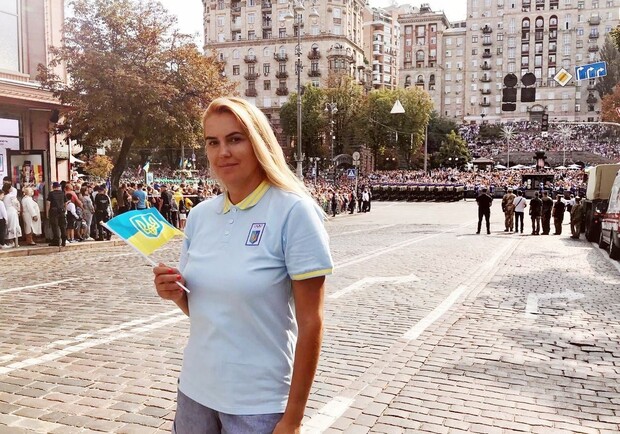 Яна Клочкова пожаловалась, что ее не позвали на парад в День Независимости. Фото: facebook.com/klochkova1