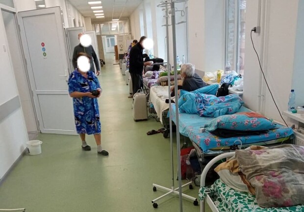 В харьковских больницах — наплыв пациентов с коронавирусом. Фото: facebook.com/popova.natali