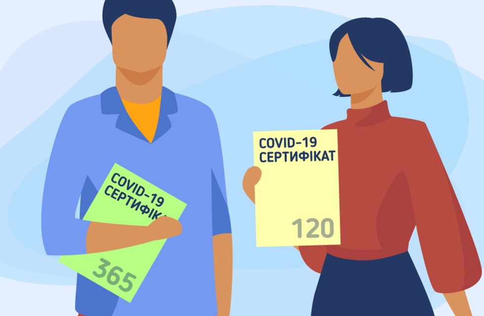 Как получить ковид сертификат в Украине. Иллюстрация: Vgorode
