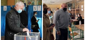 Прокомментировали явку: Игорь Терехов и Михаил Добкин проголосовали на выборах мэра Харькова