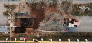 Раскопали: около областной библиотеки нашли остатки корчмы