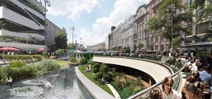 Мечтать не вредно: дизайнер создал визуализацию центра Киева с рекой Крещатик