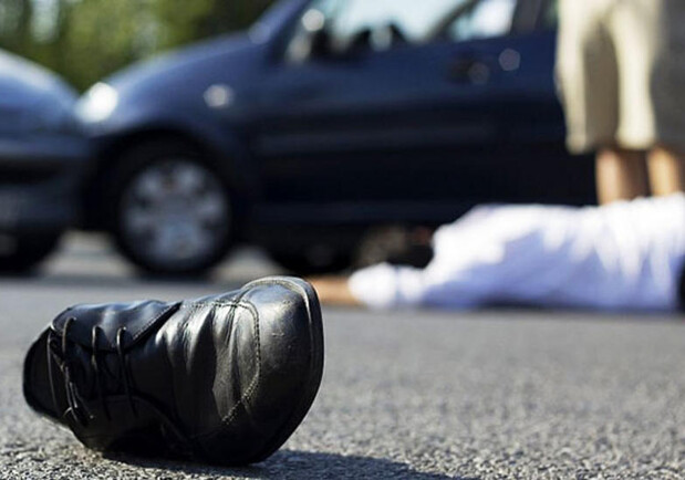 В Харькове водитель сбил и избил пешехода. 