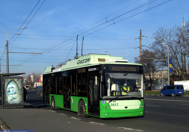В Харькове троллейбусы №3 временно изменят маршрут. 