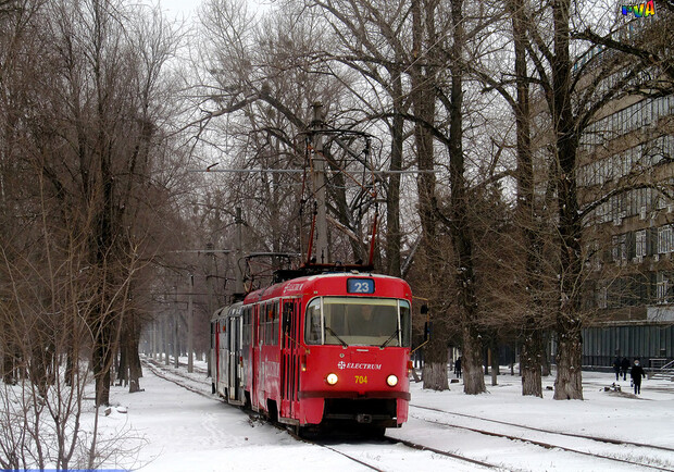 В Харькове трамваи №23 и №26 изменят маршруты из-за ремонта стрелки. 