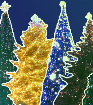 Який вигляд мають новорічні ялинки у різних містах Львівщини 