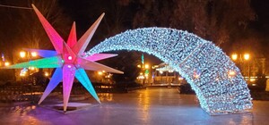 На Дерибасовской появилась еще одна праздничная фотозона (фото) 