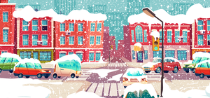 В Полтаве из-за снегопада взлетели цены на такси