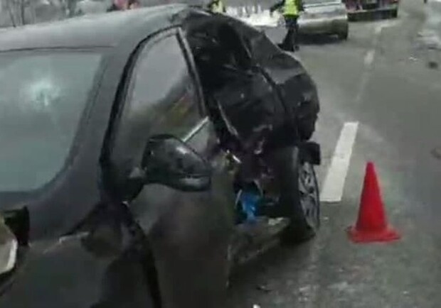 В тройном ДТП под Харьковом погибла 6-месячная девочка. 