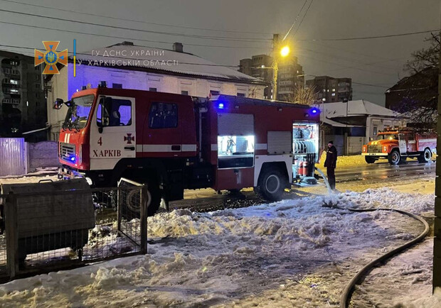 Во время пожара на Москалевке погиб мужчина. 