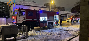 На вид около 50 лет: во время пожара на Москалевке погиб мужчина