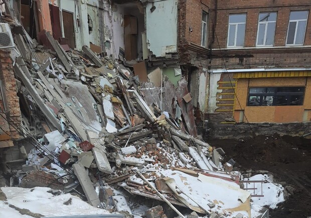 По факту обрушения  здания на проспекте Гагарина открыли уголовное производство. 