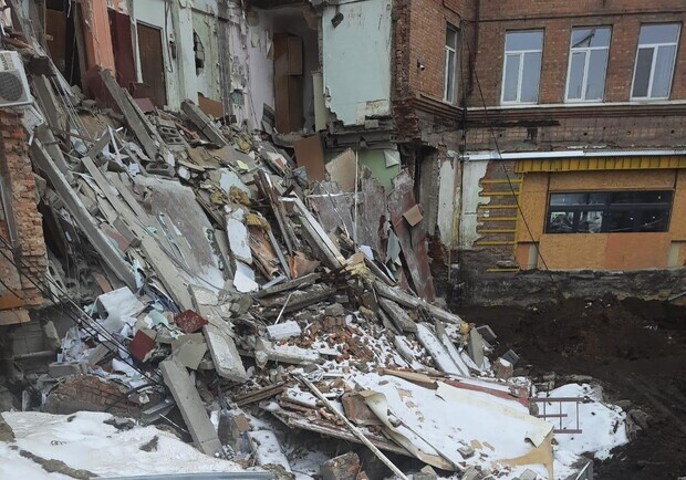 У владельцев обрушившегося здания в Харькове не было разрешения на строительные работы. 