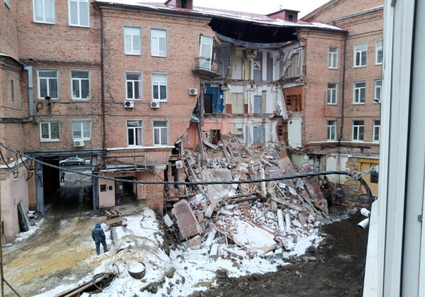 В мэрии назвали причину обрушения здания на проспекте Гагарина. 