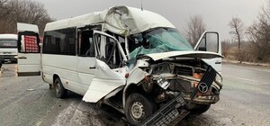 Жуткое ДТП с маршруткой на Полтавском шоссе: что с пострадавшими