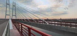 Стала известна дата открытия проезда по вантовому мосту в Запорожье