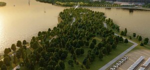 Что появится в новой зоне отдыха на Оболонском острове