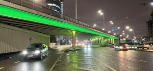 В Киеве завершается ремонт Новоконстантиновского путепровода