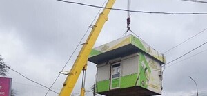С улиц Запорожья начнут убирать незаконные киоски