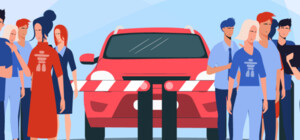 На поселке Котовского митингующие перекрыли дорогу