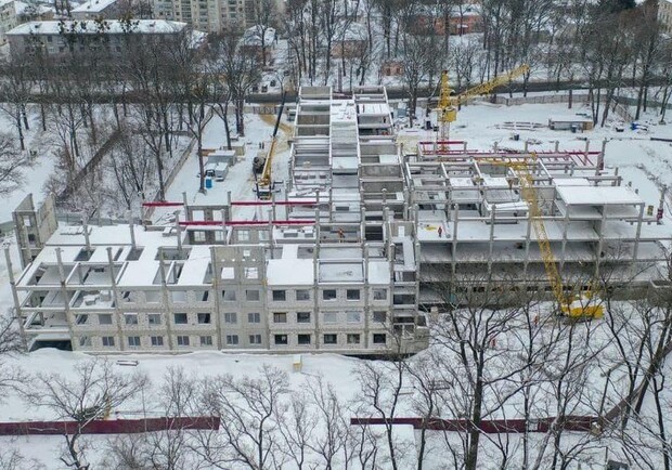 Із підрядником, який будував Харківський онкоцентр, було розірвано договір. 