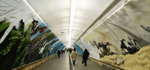 Мурал с рекламой электронной игры в киевском метро принесет бюджету 160 тыс грн