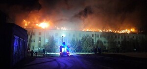 Сгоревшую прошлой ночью гимназию восточных языков в кратчайшие сроки восстановят