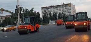 В Запорожье начали ремонтировать дороги на проблемных улицах