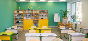 С тиром, душевыми и ноутбуками: на Днепропетровщине модернизируют Лиховский лицей