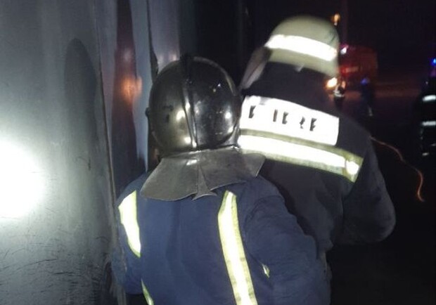 В Харькове горел отель — постояльцев эвакуировали. 