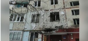 Обстрел Северной Салтовки — снаряд попал в жилой дом